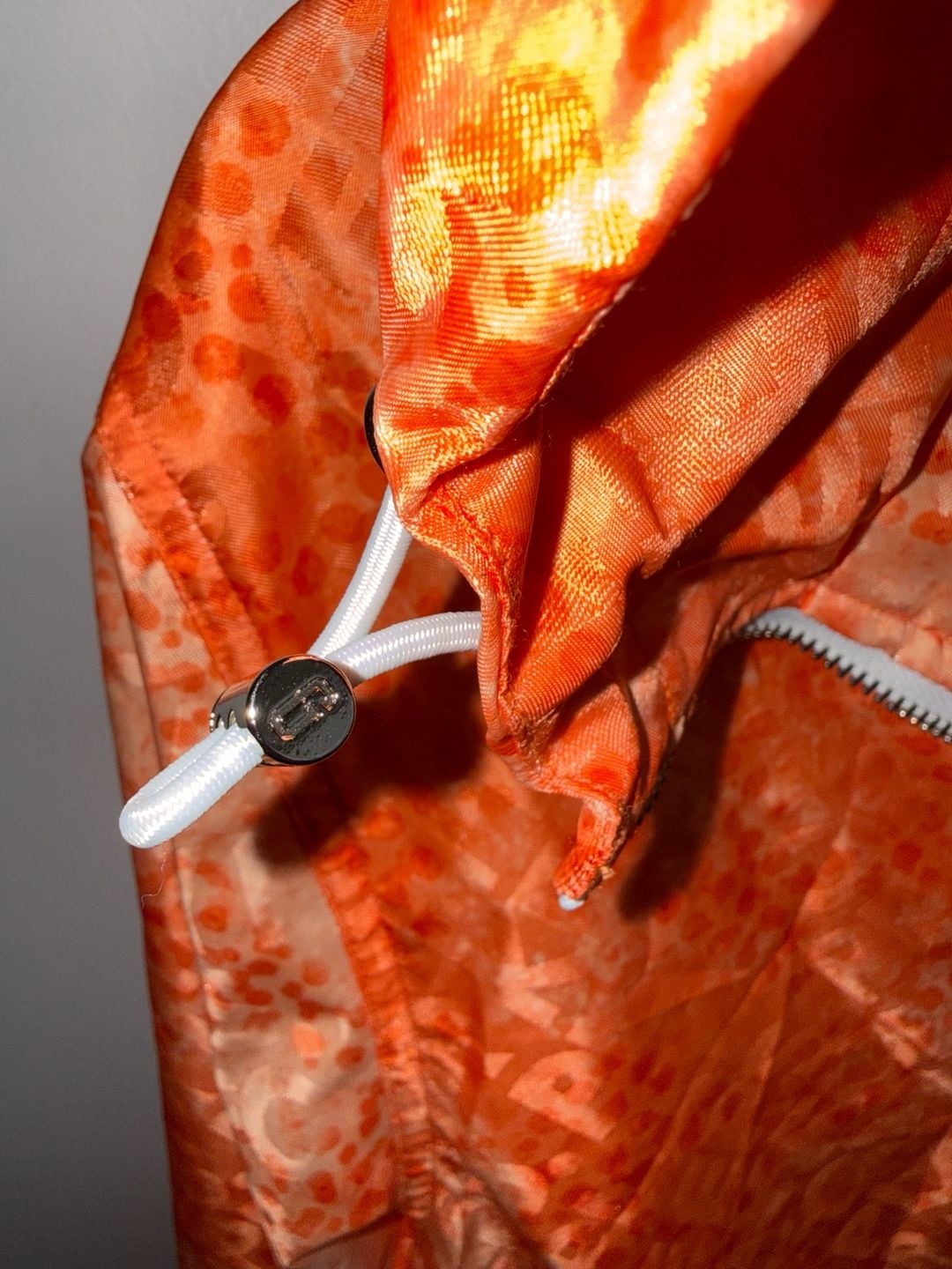 Geedup Orange Windbreaker Jacket 7