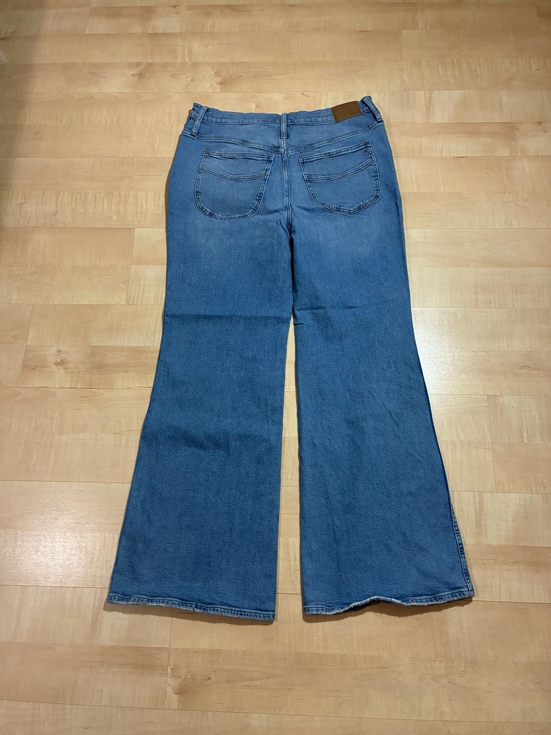 Madewell 11" High-Rise Flare Jeans Womens Size 33 Medium Wash Bell Bottom Denim 7