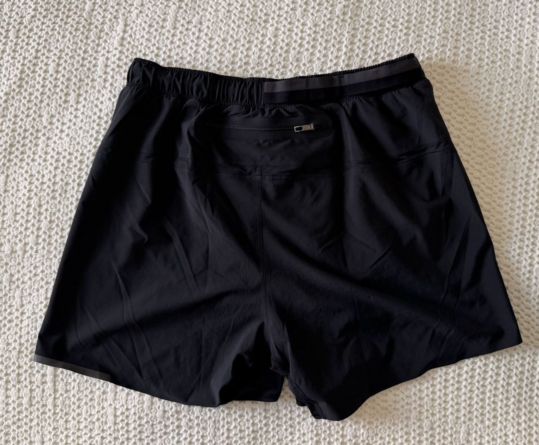 Lululemon Surge Lined Running Short Black 2
