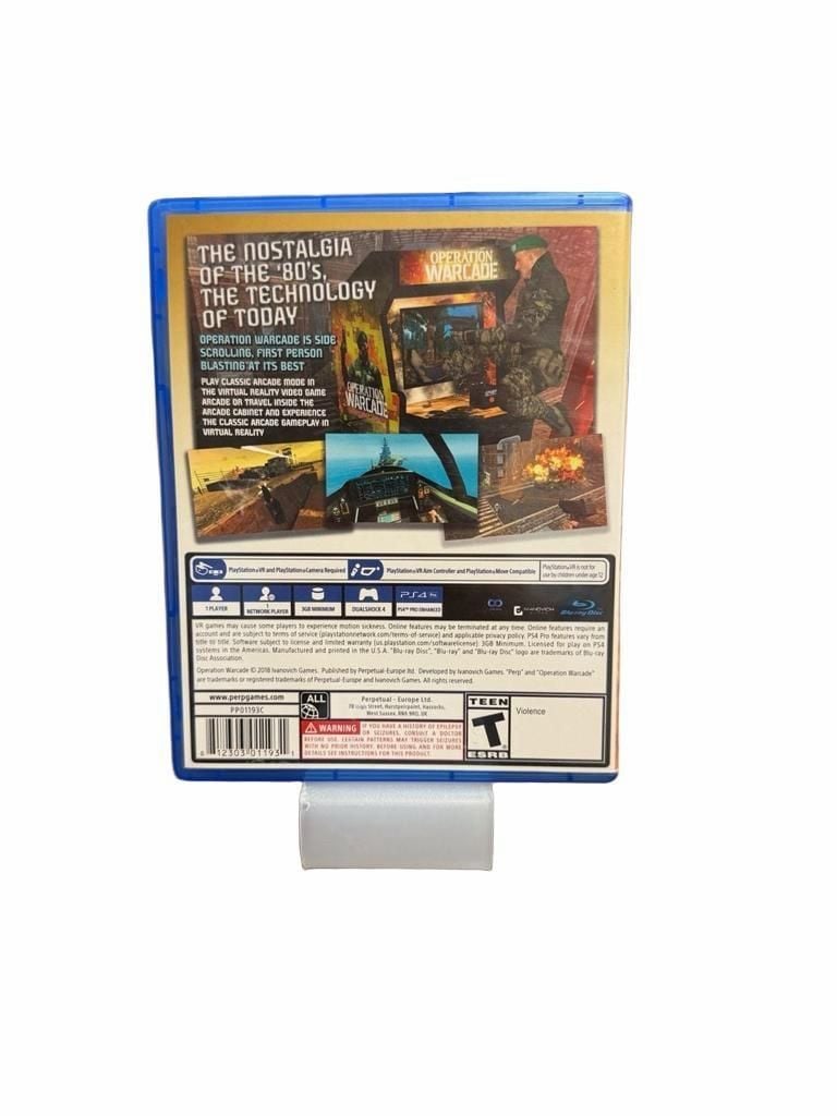 Operation Warcade Ps4 Game Playstation Vr 2