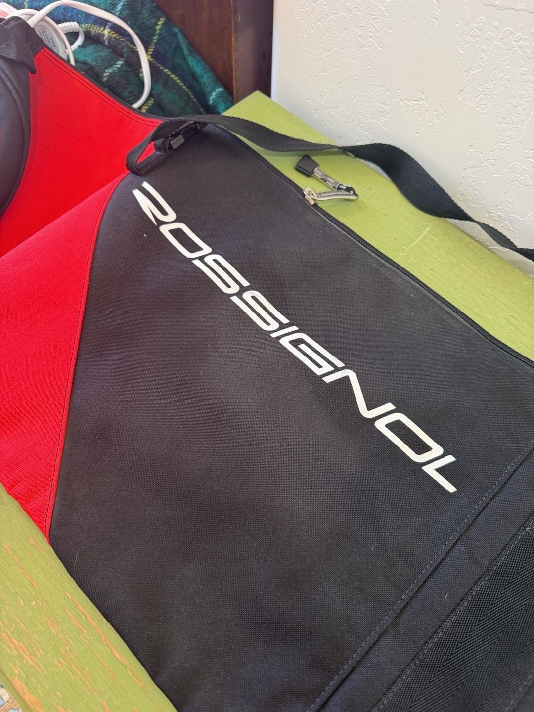 Rossignol Ski Bag Black Red 80 Inch 2