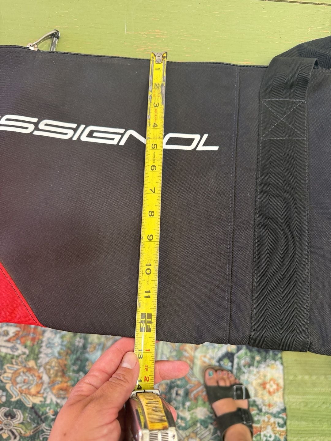 Rossignol Ski Bag Black Red 80 Inch 5