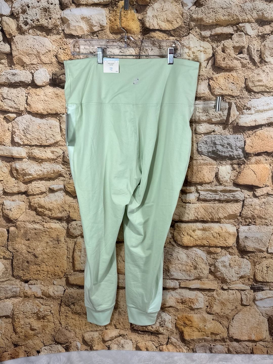Back Wall High Waist 7/8ths Size XXL Green Leggings 4