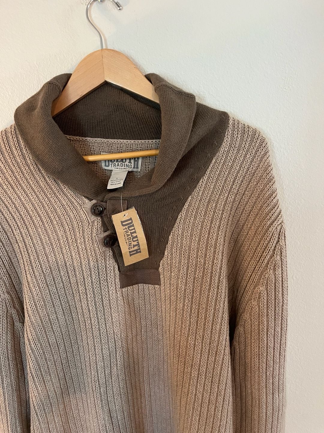 Duluth Trading Co, High-Neck Infantry Grandpa, Cottagecore, Brown, Large 5