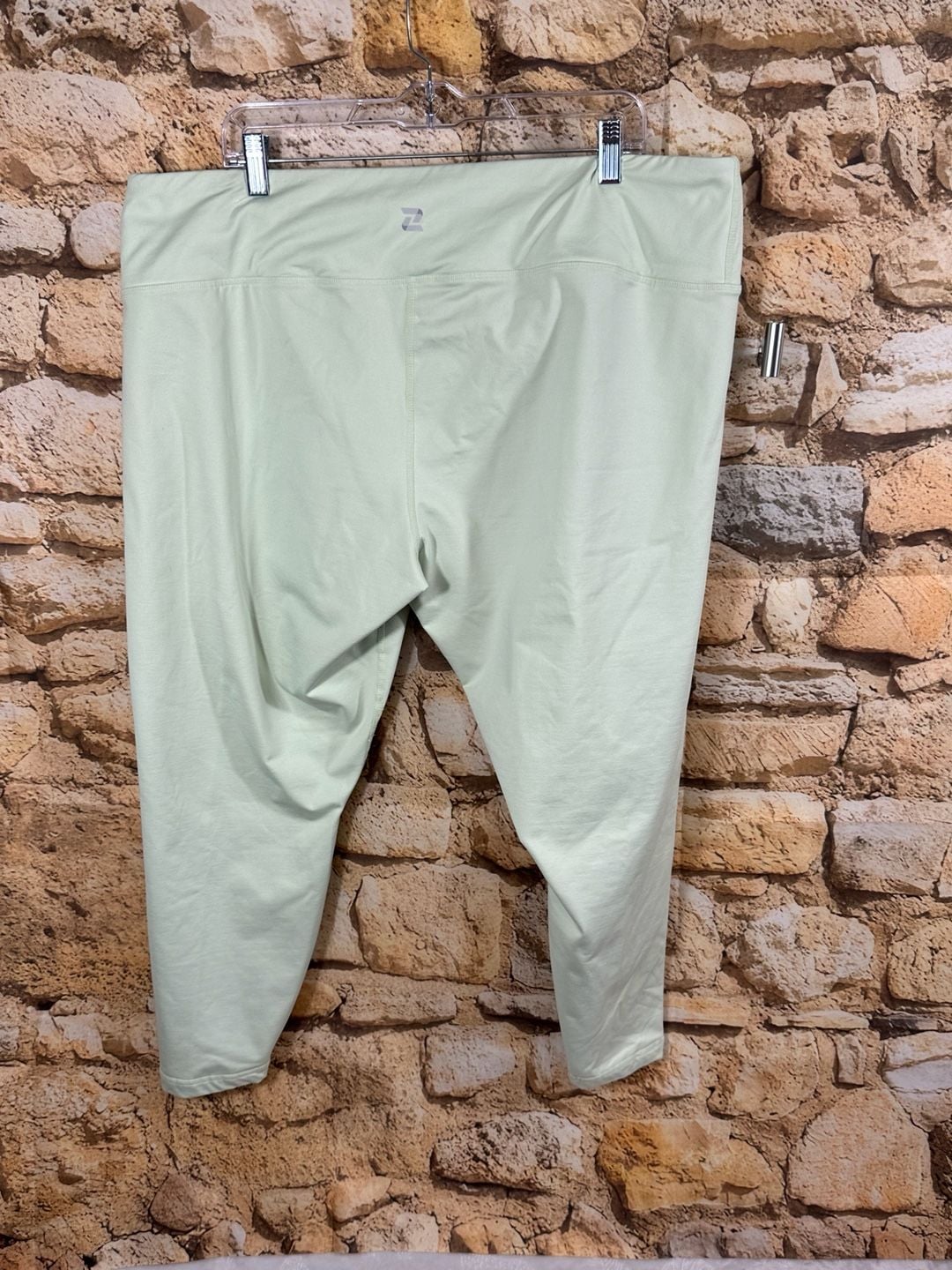 Zelos Leggings Size 3X Light Green Athletic Yoga Pants 5
