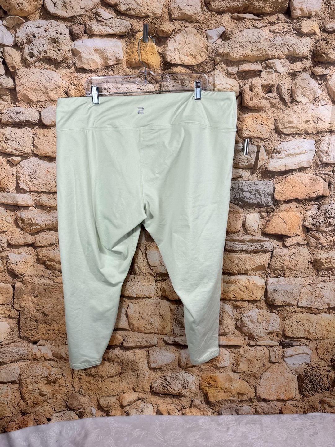 Zelos Leggings Size 3X Light Green Athletic Yoga Pants 8