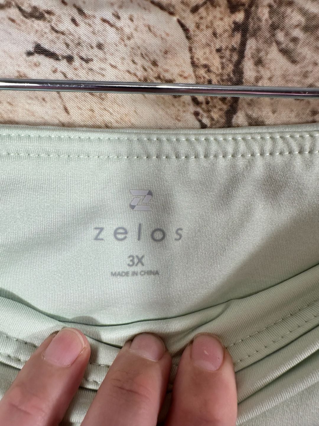 Zelos Leggings Size 3X Light Green Athletic Yoga Pants 9