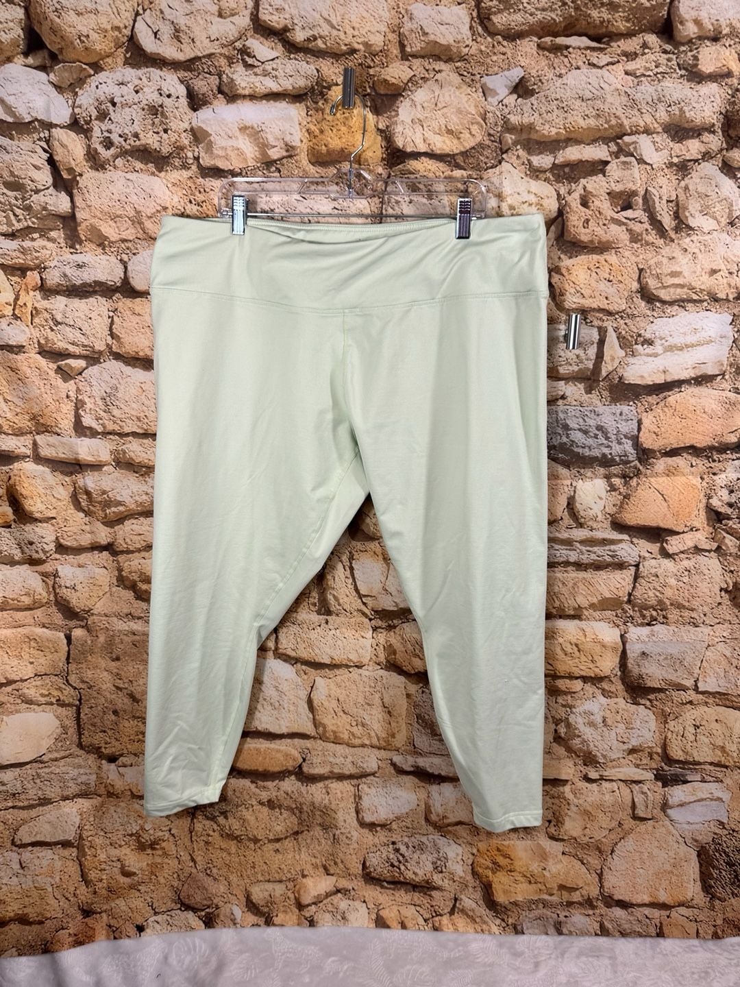 Zelos Leggings Size 3X Light Green Athletic Yoga Pants 11