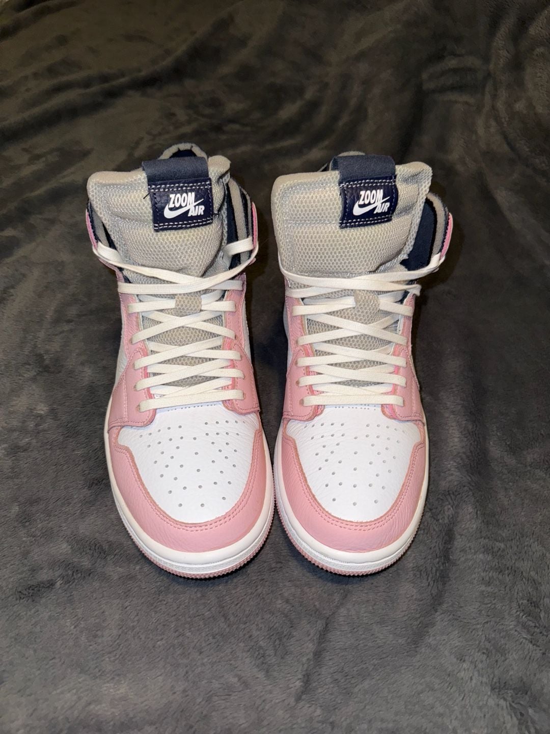 Nike Air Jordan 1 High Zoom CMFT Pink Orange Sneakers 2
