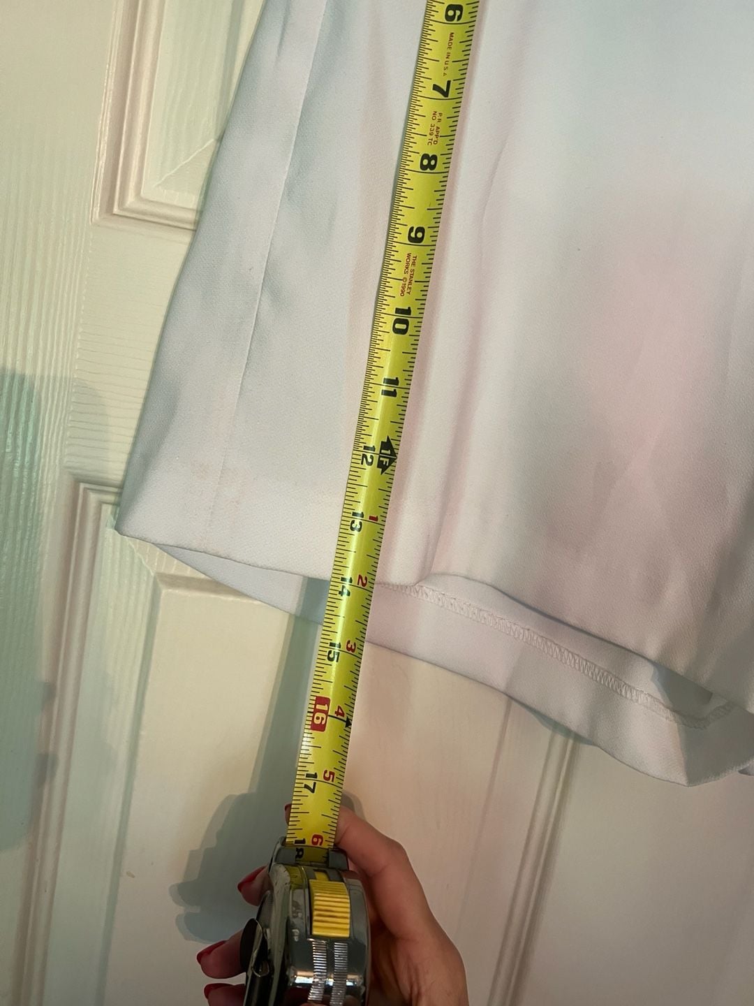Madison Tailored Shorts Size 4 White 5