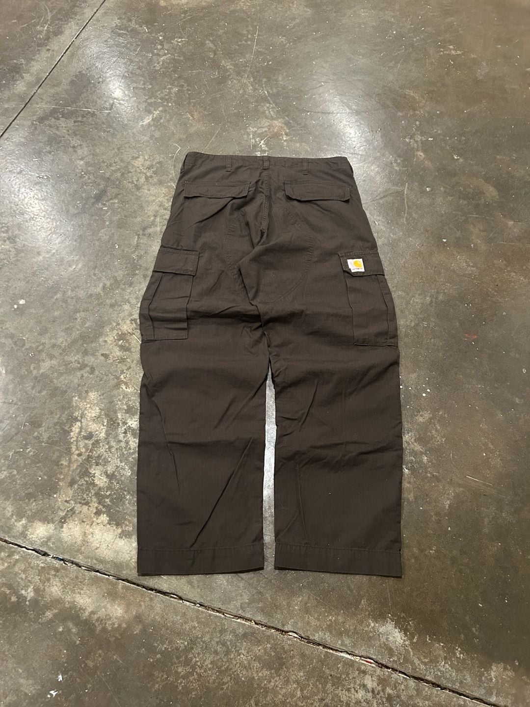 Carhartt WIP Regular Cargo Pant 33x30 Brown Ripstop 2