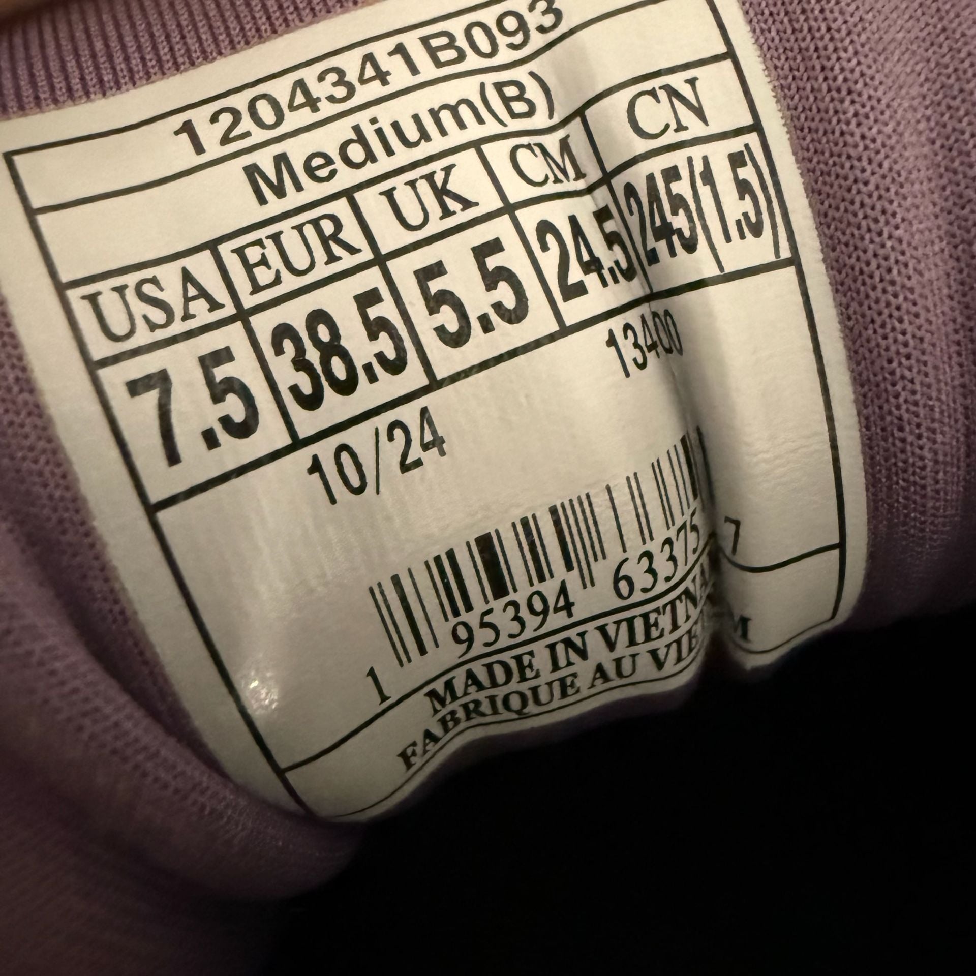 Brooks Glycerin 22 Running Shoes Black Pink Women US 7.5 7