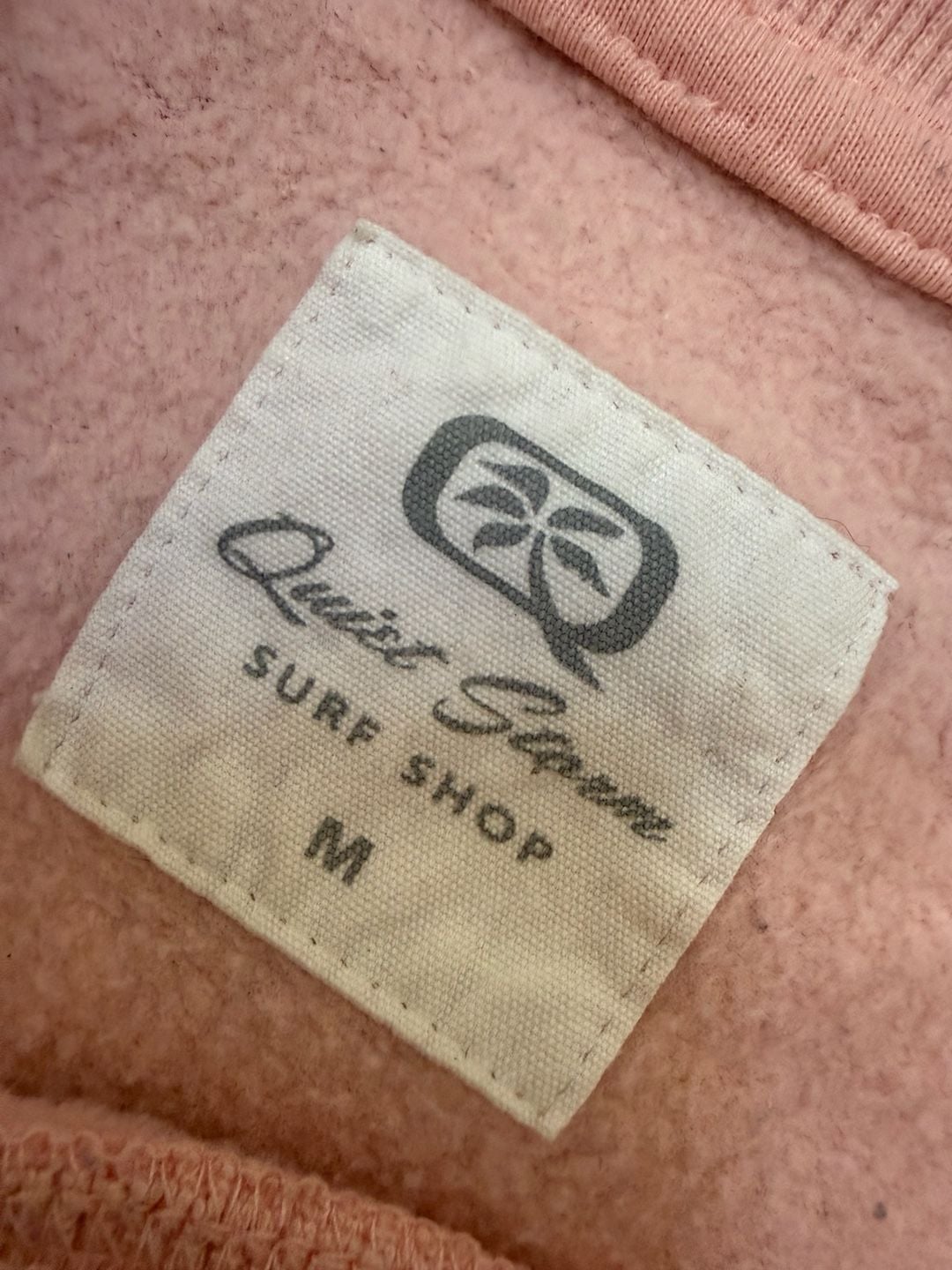 Quiet Storm Surf Shop Local Sweatshirt Size M Pink Embroidered Crewneck 2