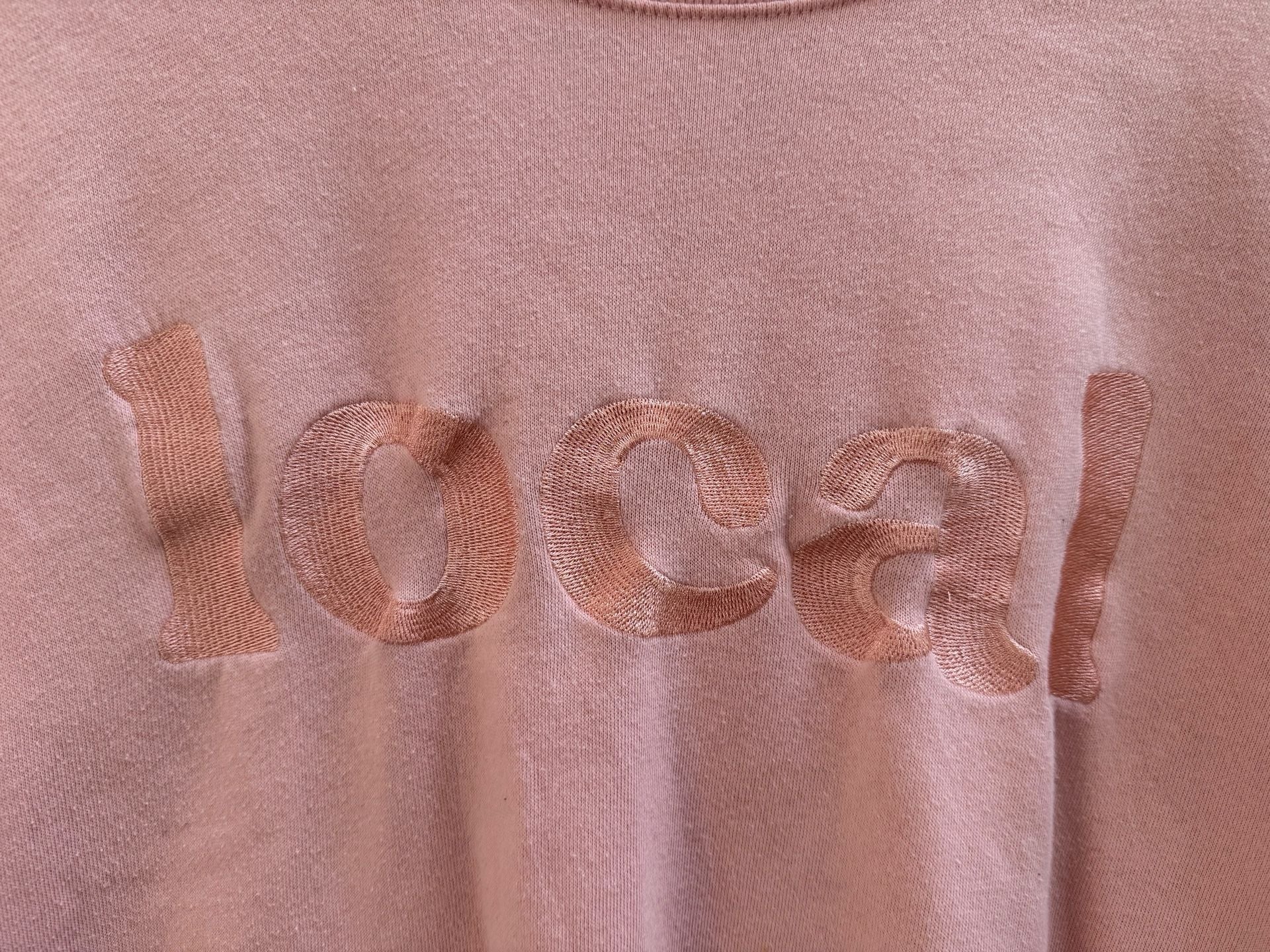 Quiet Storm Surf Shop Local Sweatshirt Size M Pink Embroidered Crewneck 3