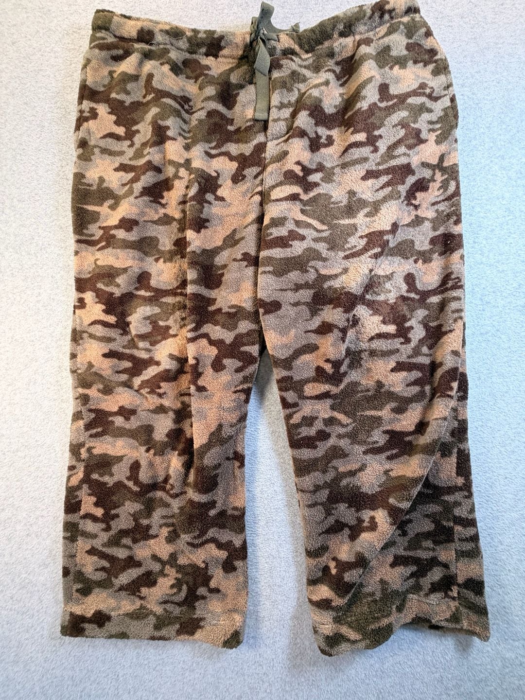 Joe Boxer Fleece Pajama Pants Extra Large Camouflage Lounge 2