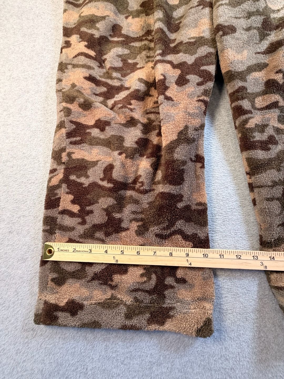 Joe Boxer Fleece Pajama Pants Extra Large Camouflage Lounge 3