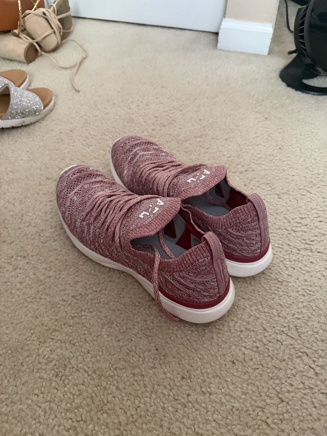 APL TechLoom Wave W Size 11 Pink Melange Running Sneakers 4