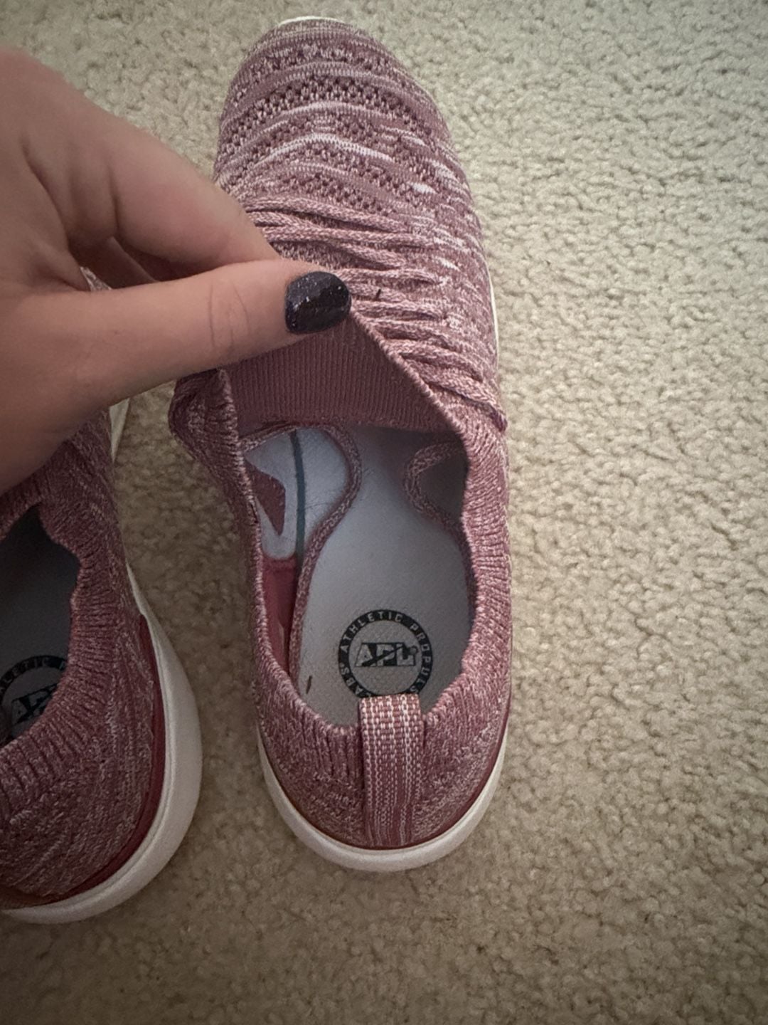 APL TechLoom Wave W Size 11 Pink Melange Running Sneakers 5