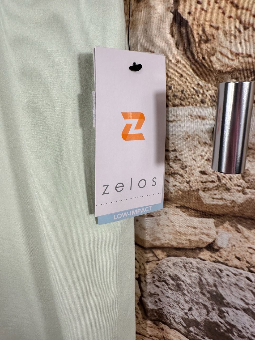 Zelos Core Leggings Size 2X Crisp Green Low Impact 3