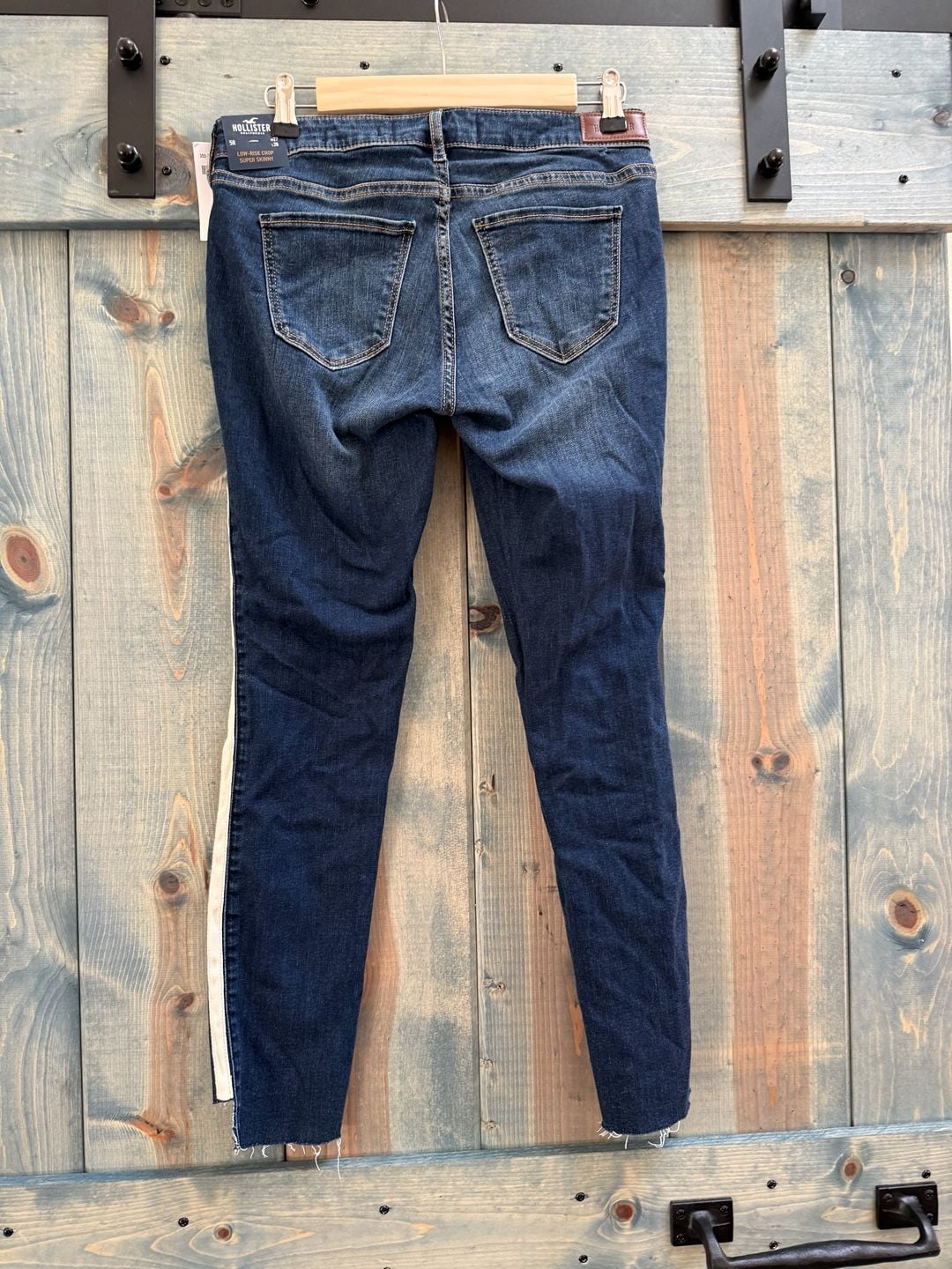 Hollister Low-Rise Crop Super Skinny Jeans Size 5R W27 L26 7