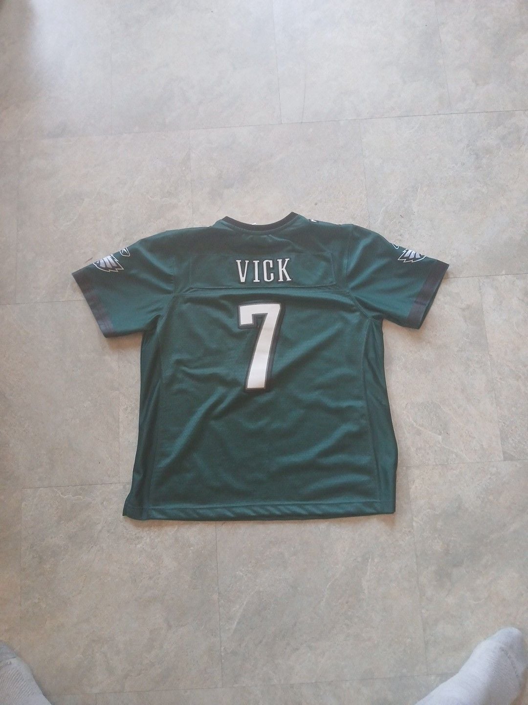NFL Equipment Philadelphia Eagles Michael Vick Jersey Size L Green 2