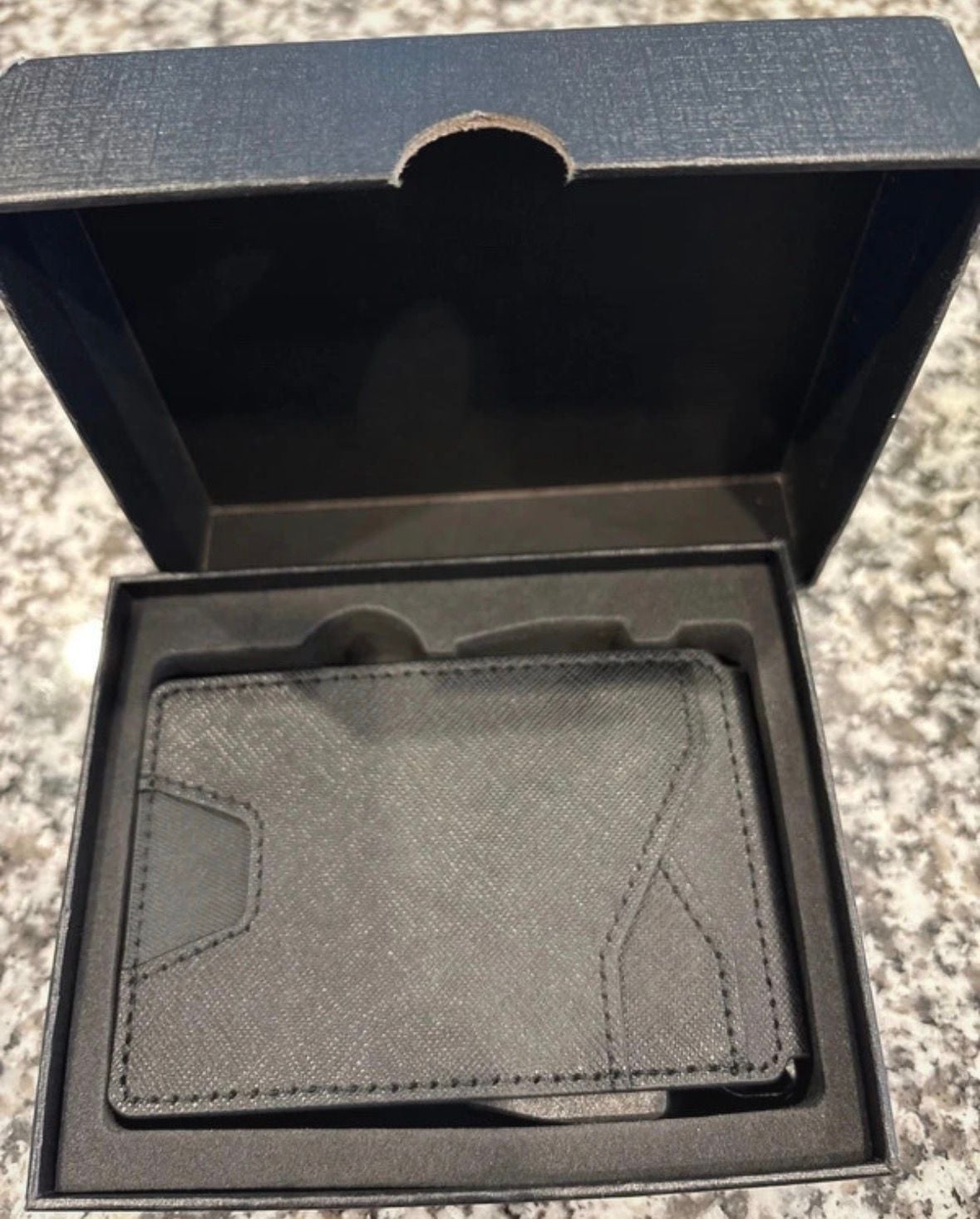Typecase Minimalist RFID Blocking Pop-Up Card Wallet Black 3