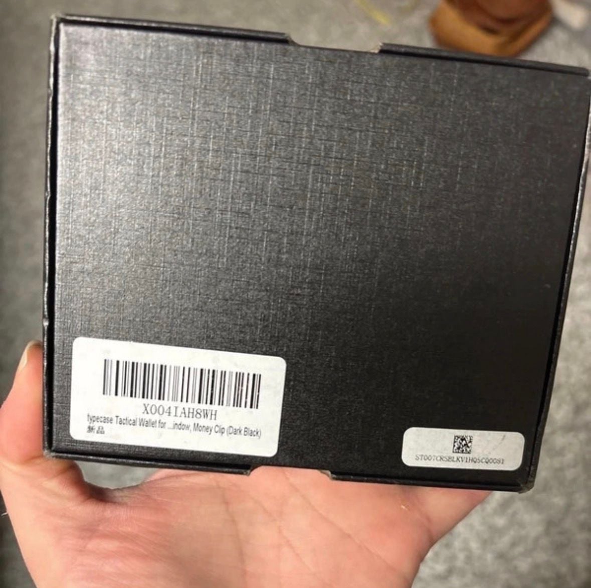 Typecase Minimalist RFID Blocking Pop-Up Card Wallet Black 7
