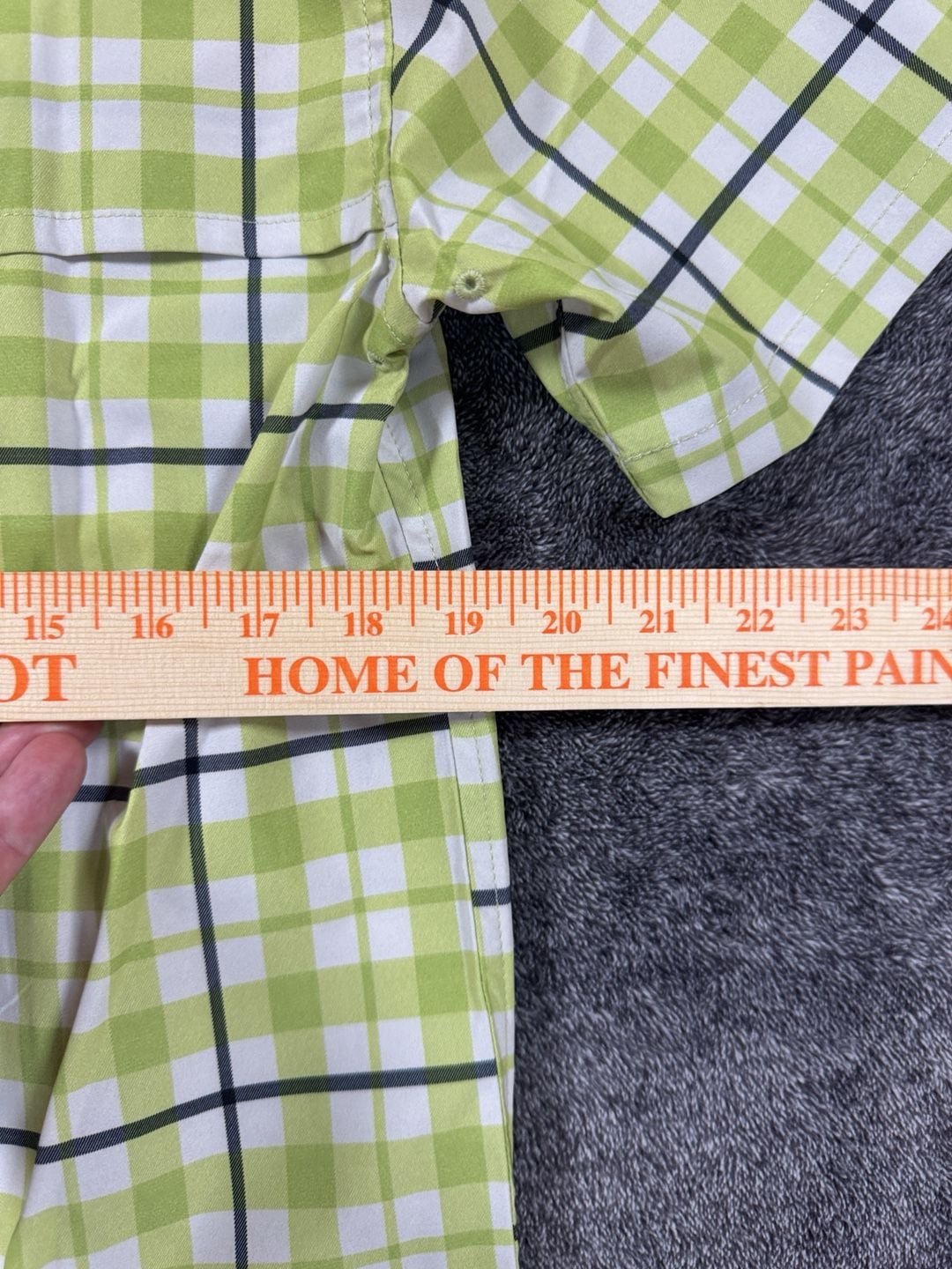 New Carhartt Force Sun Defender Short-Sleeve Plaid Shirt Size S 7
