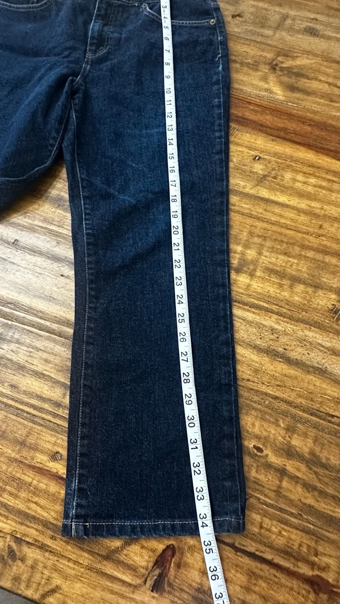 Lauren Jeans Co. Ralph Lauren Jeans Size 8 Dark Wash Denim 5