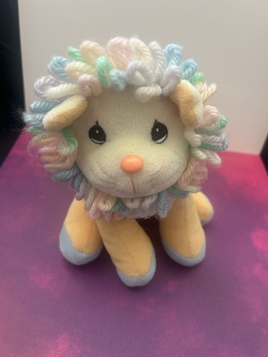 Precious Moments Lion Plush Stuffed Animal 5th Birthday Number 5 5