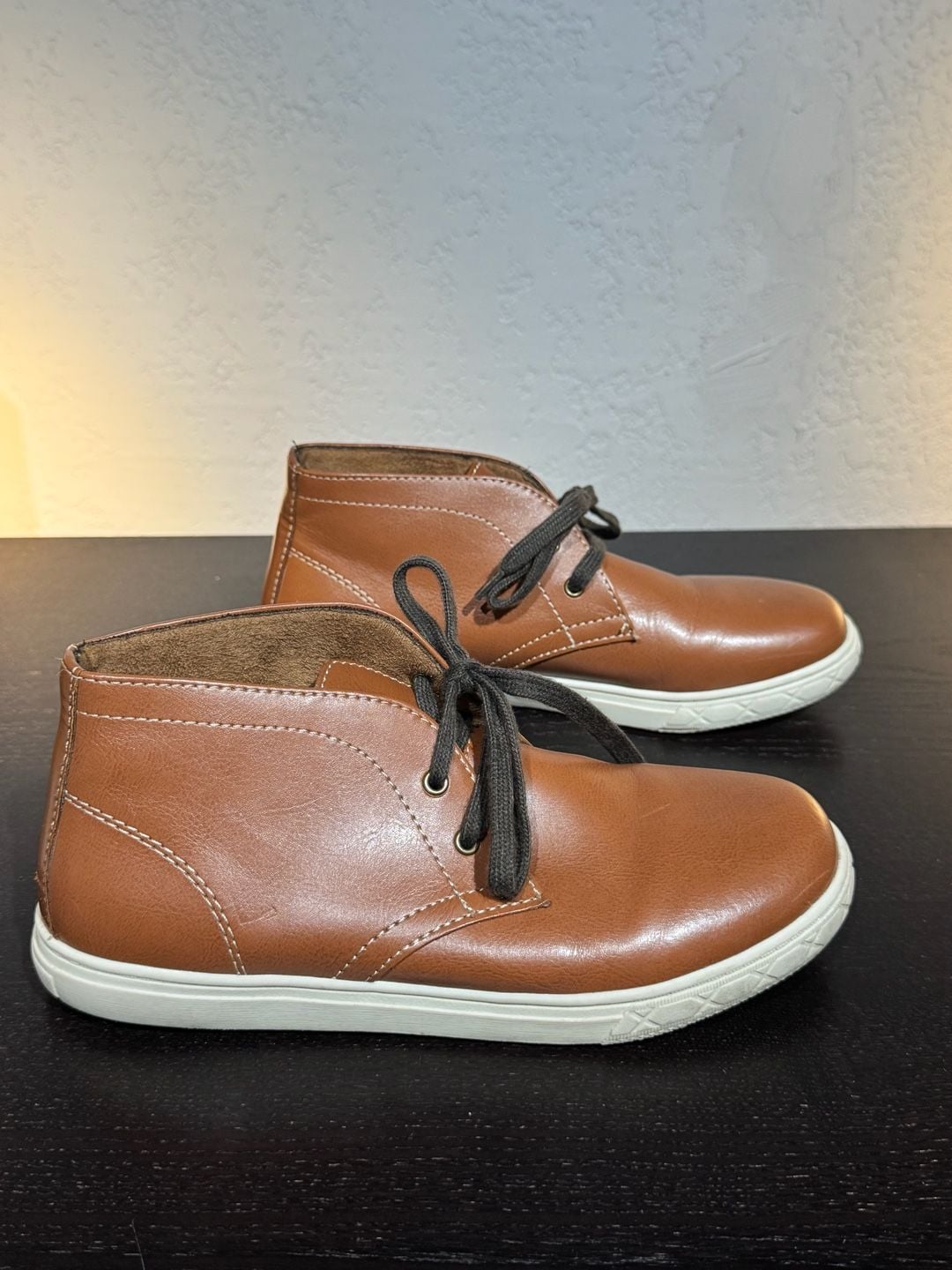 Florsheim Curb Chukka Boot Cognac Leather 4
