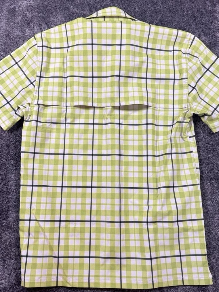 New Carhartt Force Sun Defender Short-Sleeve Plaid Shirt Size S 5