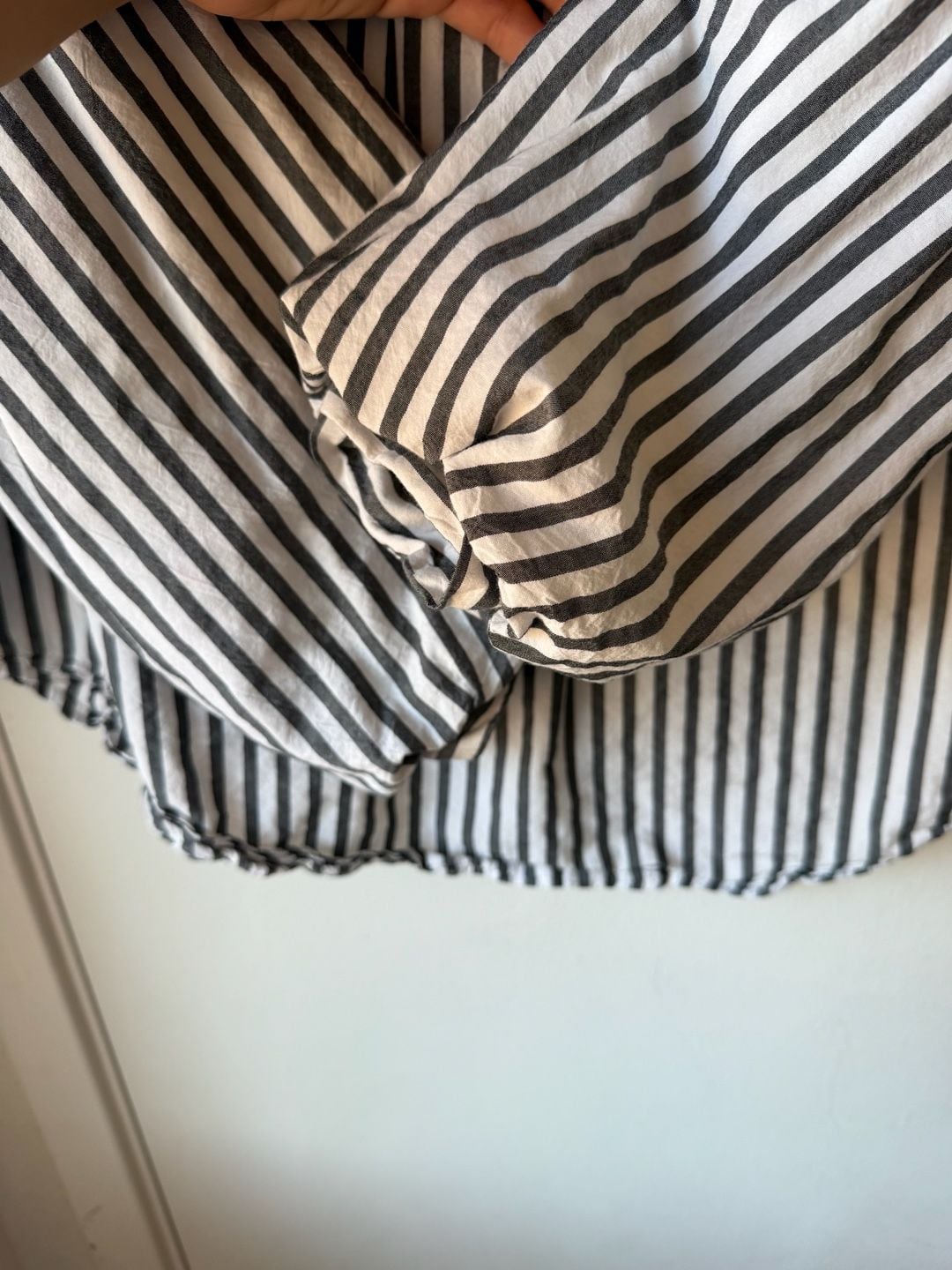Bershka Striped Button Down Shirt 8