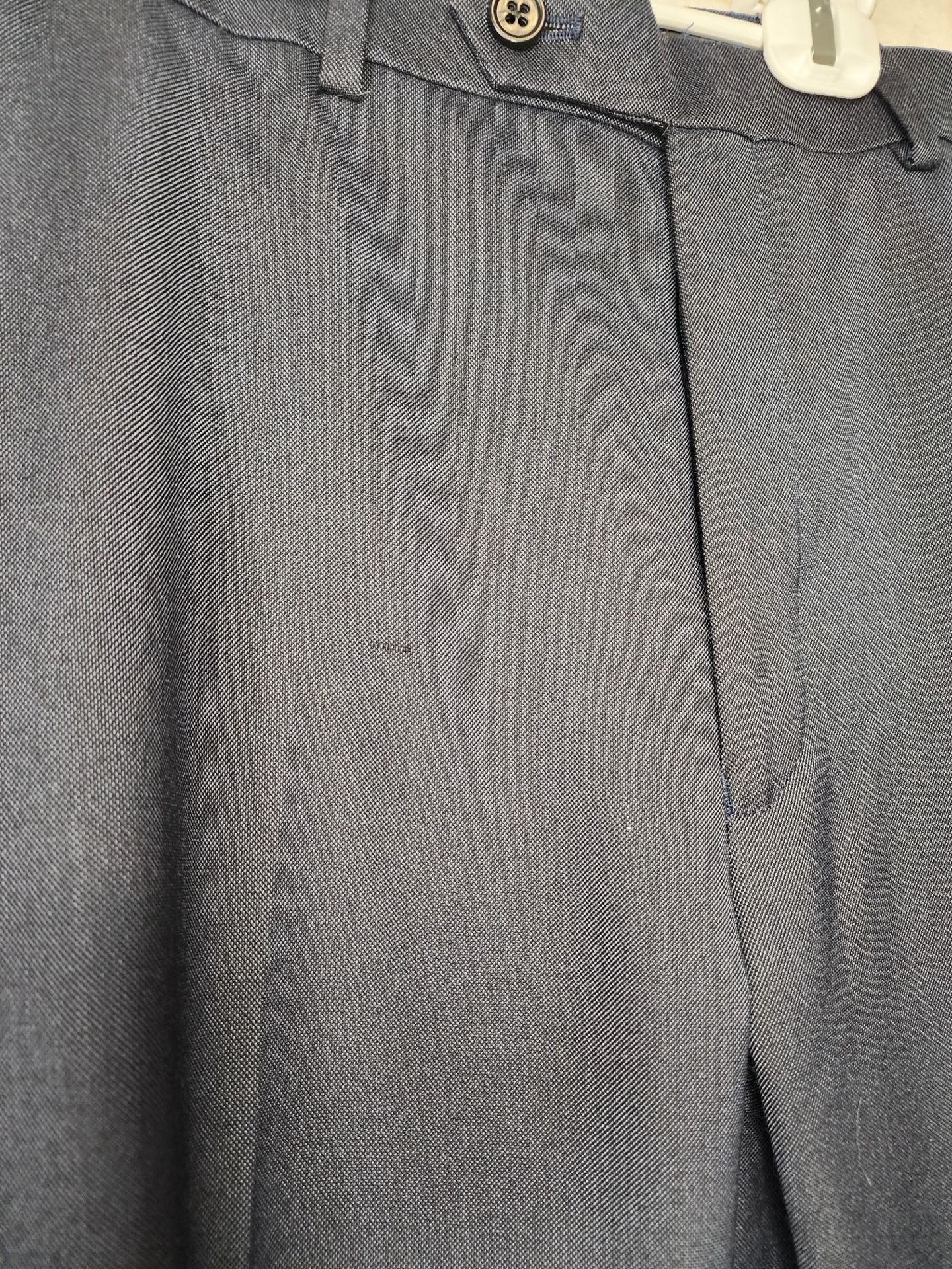 Michael Kors Dress Pants 36W x 32L Navy Blue Stretch Slim Fit Slacks 4