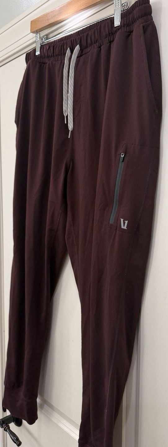 Vuori Men's Sunday Performance Jogger HJV Java Heather, 4