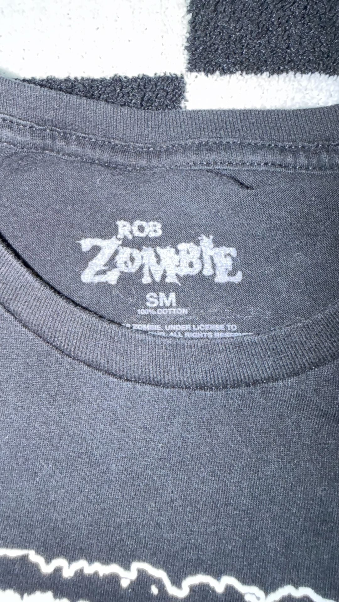 Rob Zombie Horror of the Zombie T-Shirt Size SM Black 4