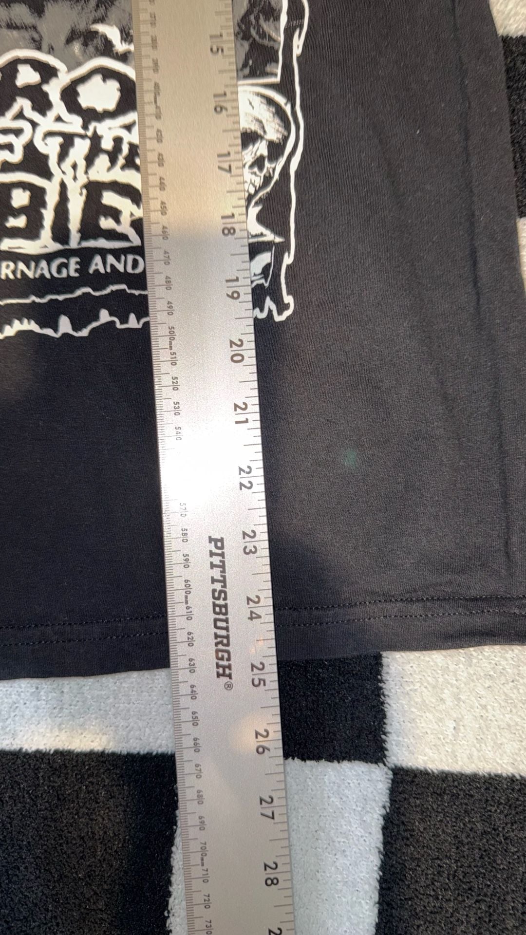 Rob Zombie Horror of the Zombie T-Shirt Size SM Black 8