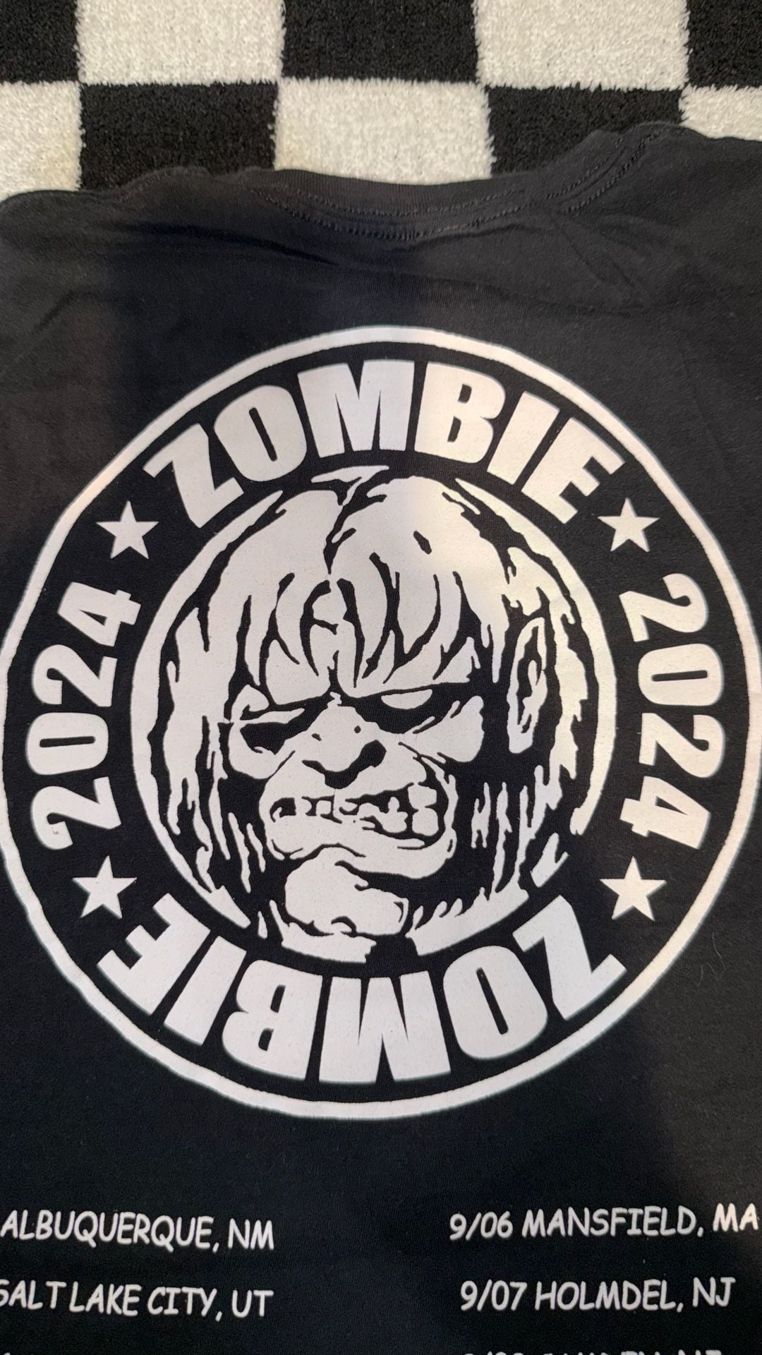 Rob Zombie Horror of the Zombie T-Shirt Size SM Black 10