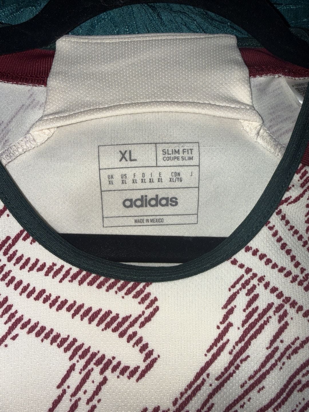 Adidas Mexico 2022 Away Jersey Size XL 3
