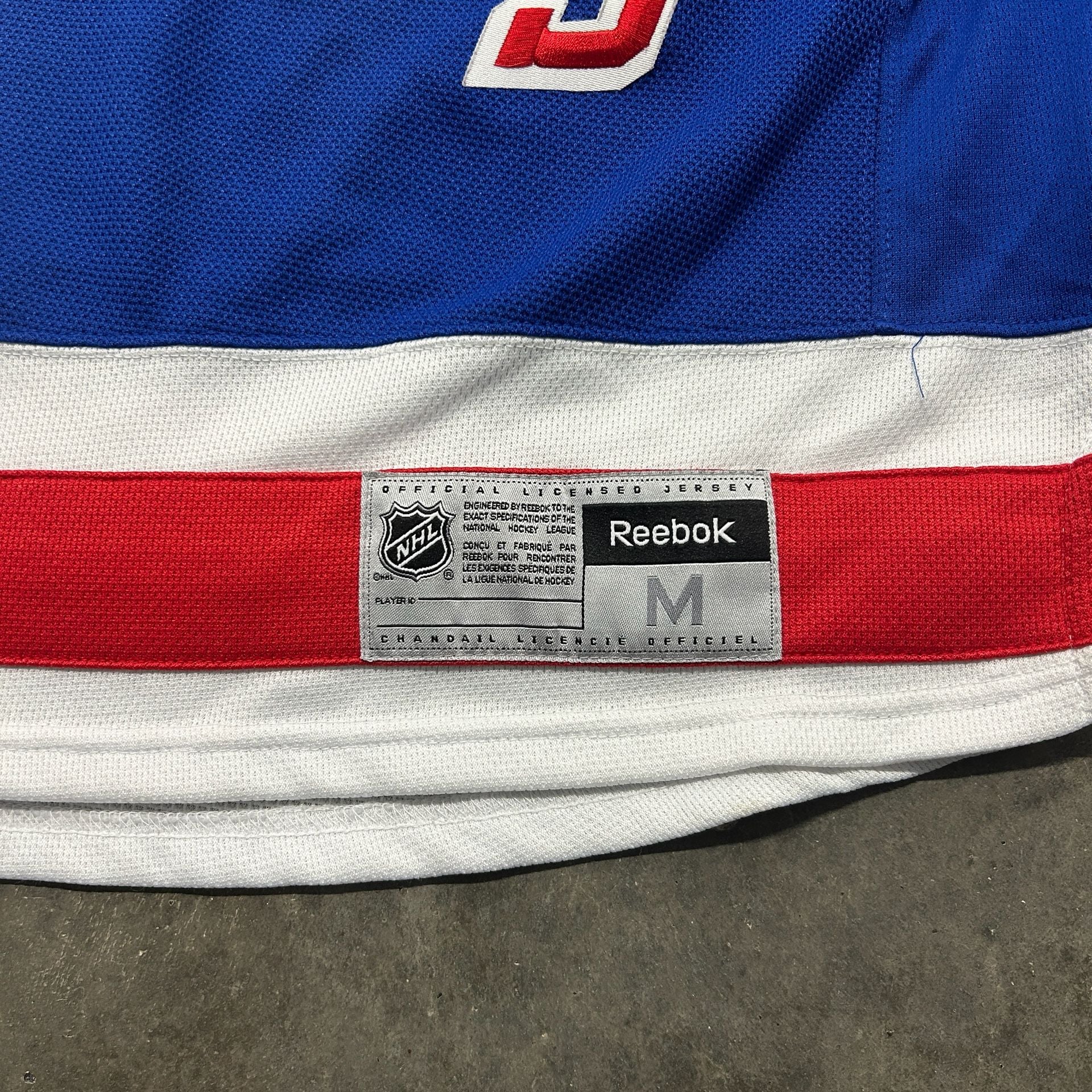 New York Rangers Ryan Callahan #24 Captain Reebok NHL Hockey Jersey Men’s M 5