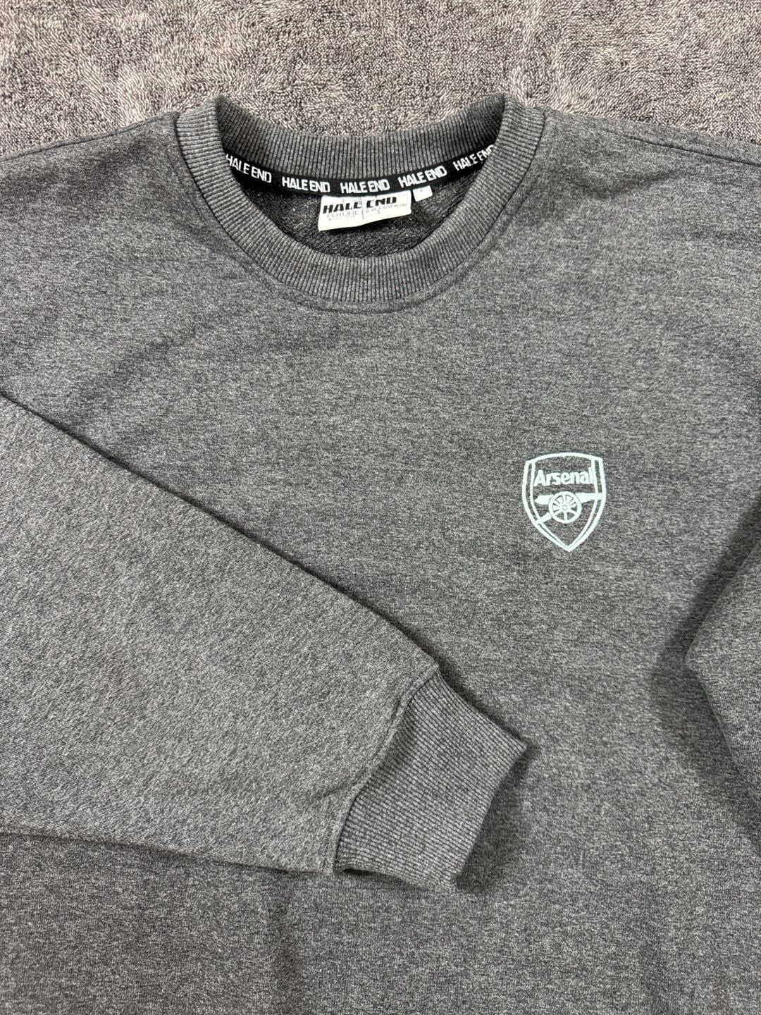 Hale End Arsenal Sweatshirt Size L Grey Future Brilliance 2