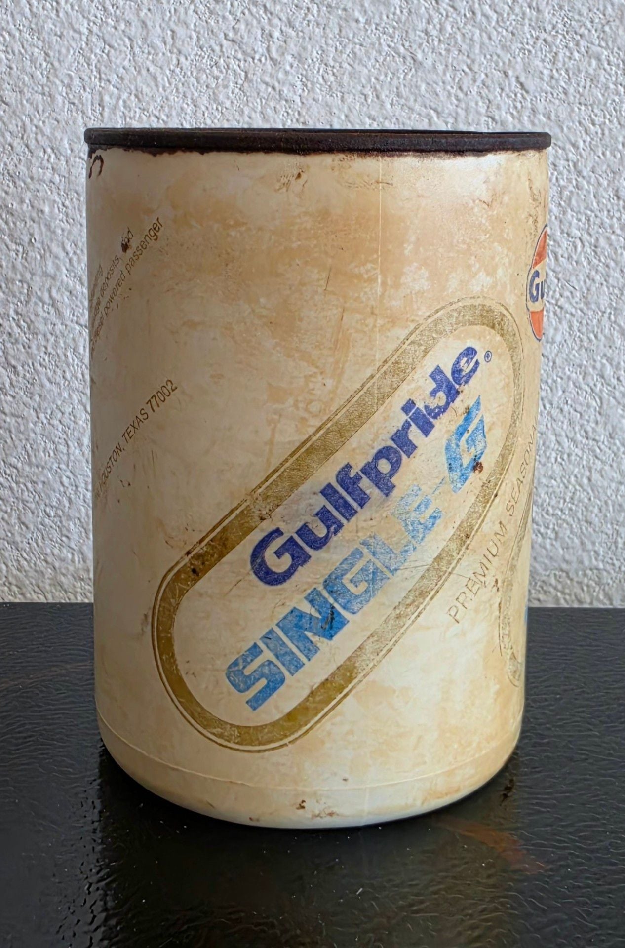 Gulf Gulfpride Single-G Motor Oil Can 522 2