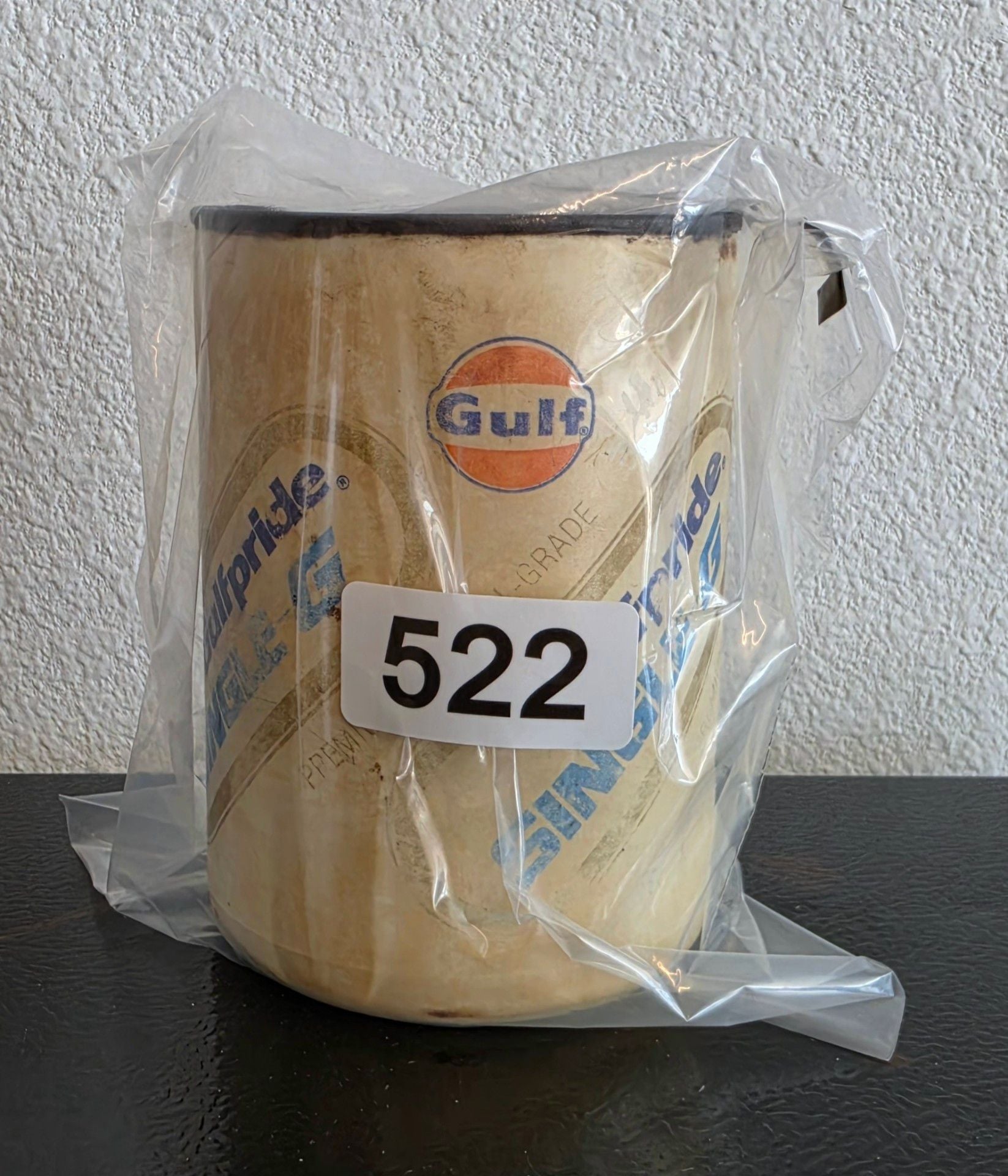Gulf Gulfpride Single-G Motor Oil Can 522 6