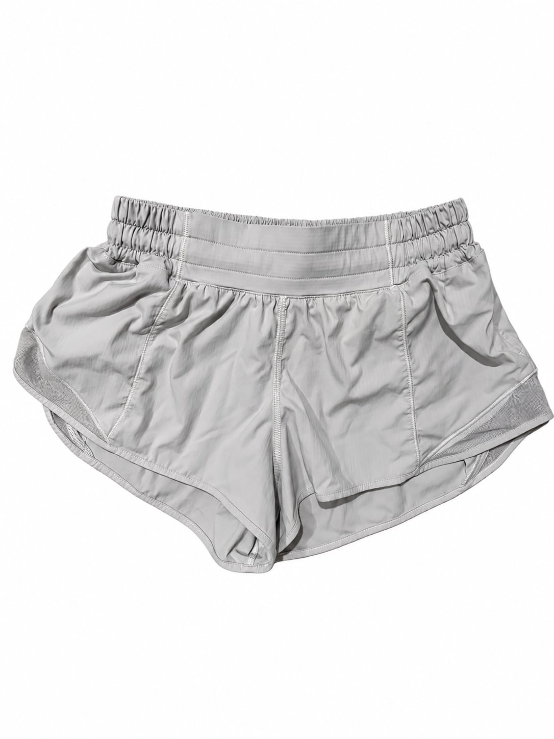 Lululemon Hotty Hot Shorts Gray Athletic Running Shorts 2