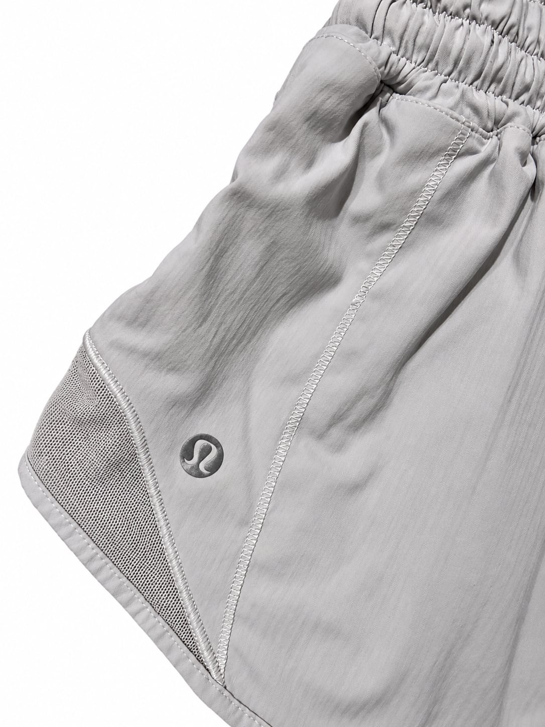 Lululemon Hotty Hot Shorts Gray Athletic Running Shorts 4