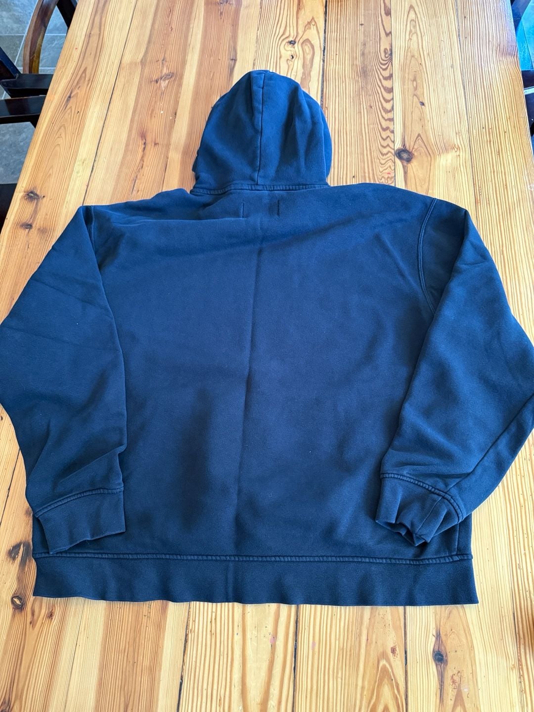 Jordan Hoodie Size L Black Embroidered Jumpman Pullover Sweatshirt 5