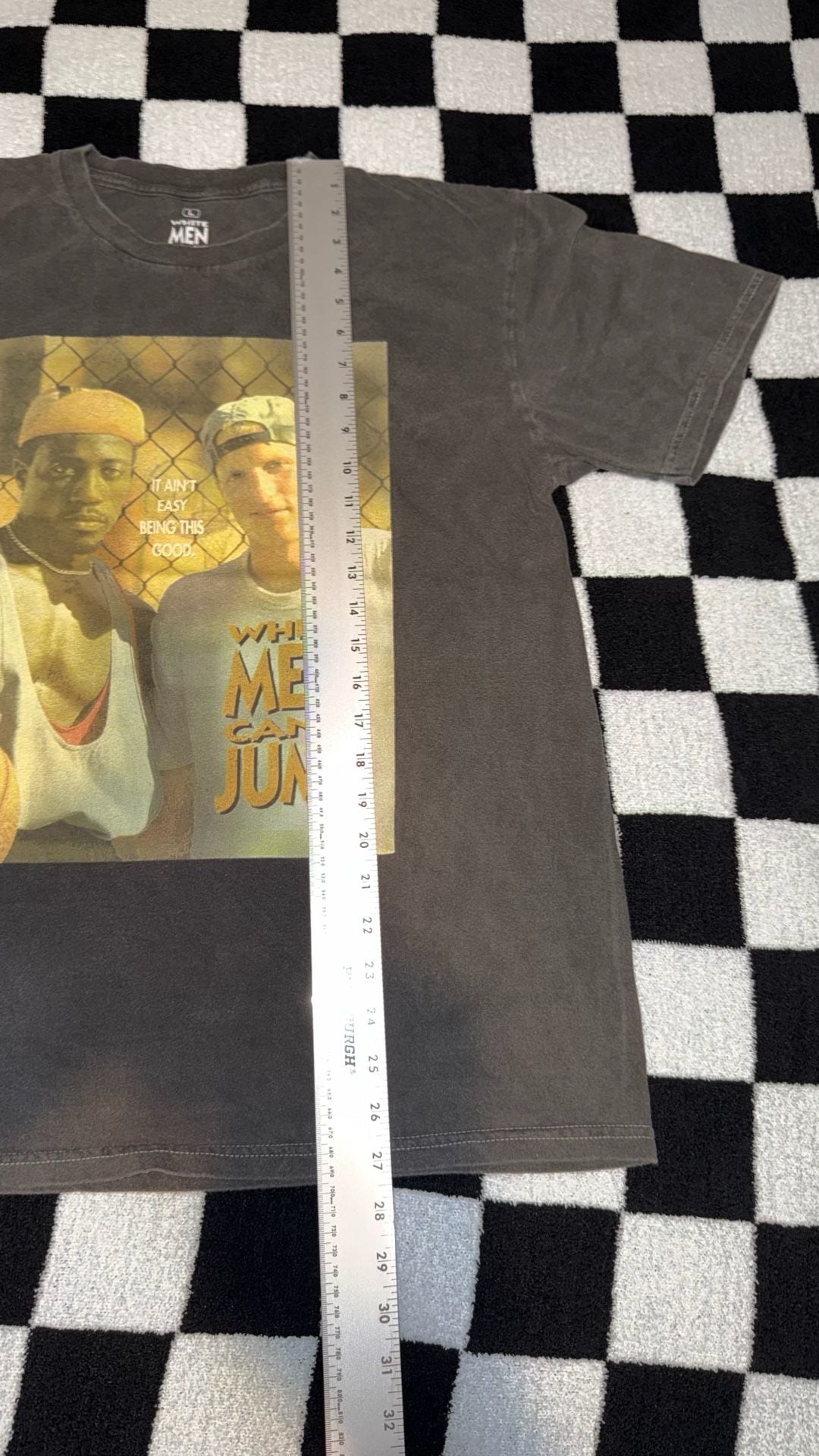 Ripple Junction White Men Can't Jump Movie T-Shirt Size L Black Graphic 8