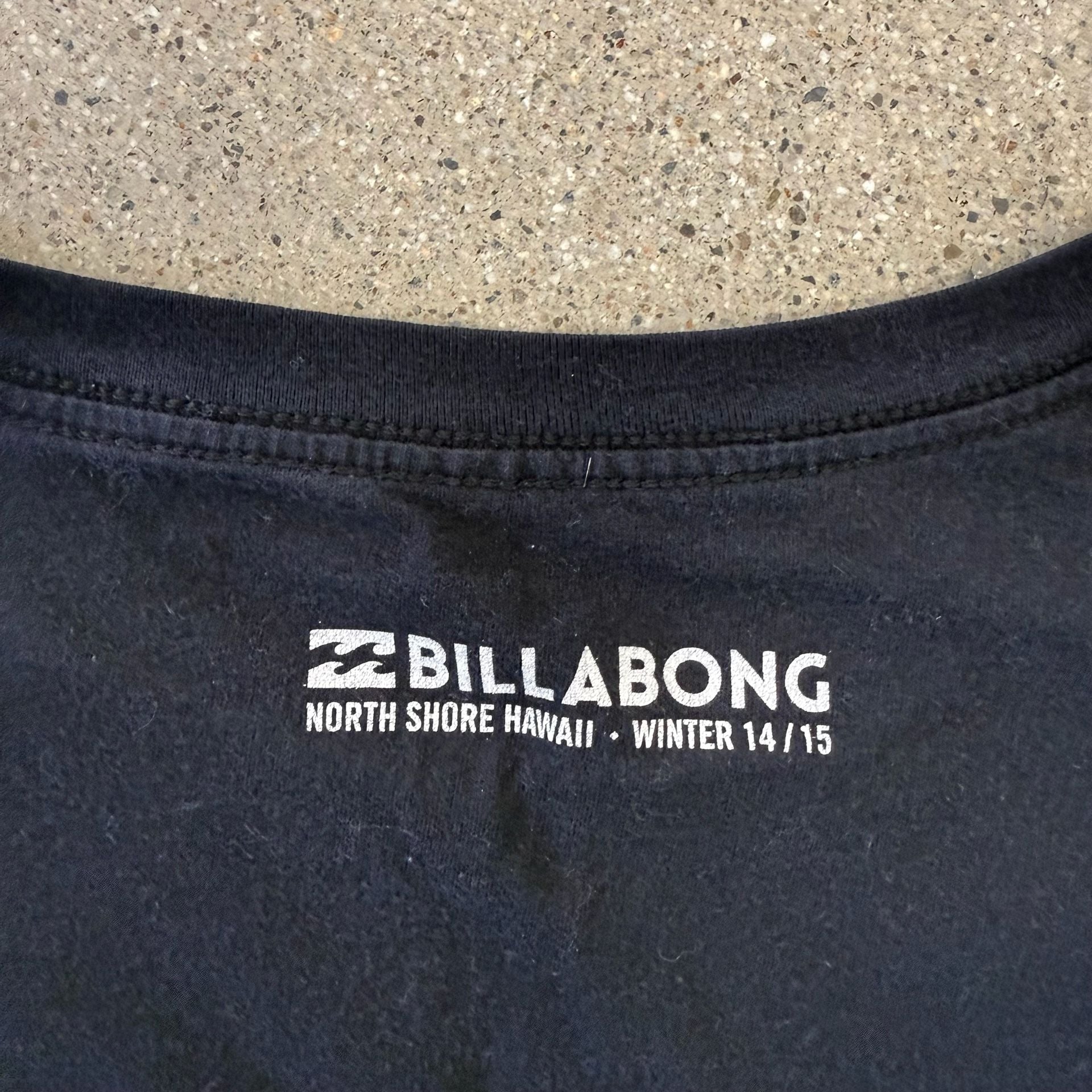 Billabong Pipe Masters Hawaii Graphic T-Shirt Black Size XL 6