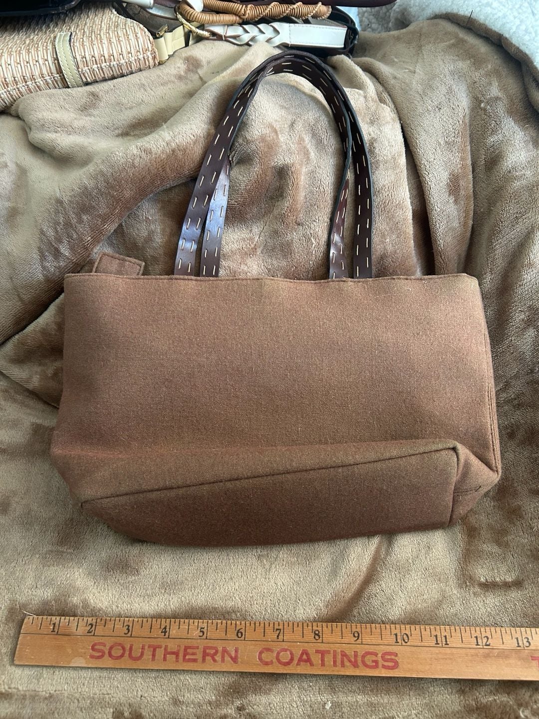 Cappelli Straworld Inc. Fall Quilted Tote Bag Cottagecore 4