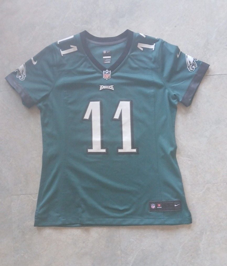 Nike Philadelphia Eagles A.J. Brown 11 Football Jersey Midnight Green 3